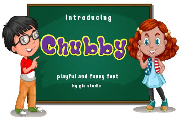 Chubby Druh písma