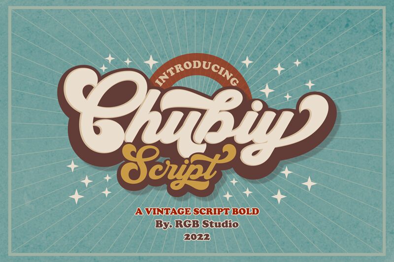 Chubiy Schriftart