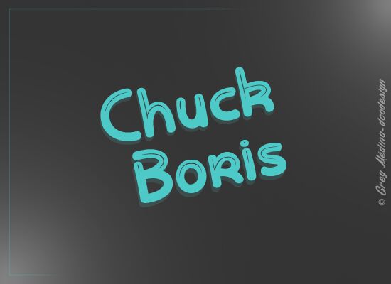 Chuck Boris Czcionka