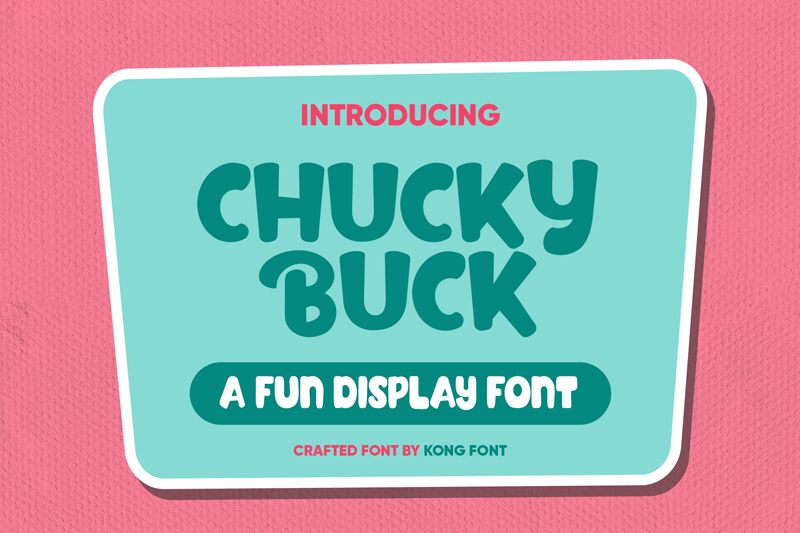 Chucky buck Schriftart
