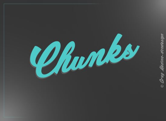 Chunks Czcionka