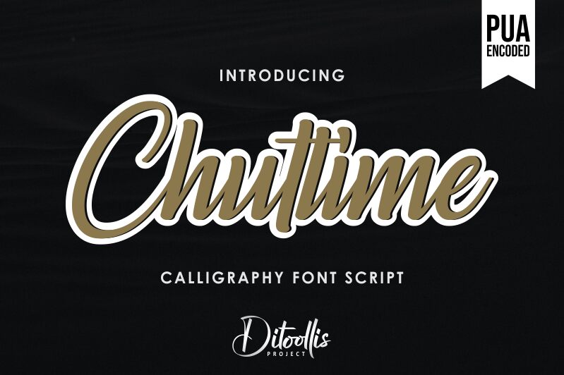 Chuttime Schriftart