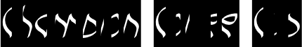 Preview of the Champion Coffee Cup-Inverse font