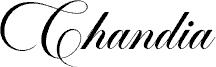 Chandia PERSONAL USE ONLY Regular font