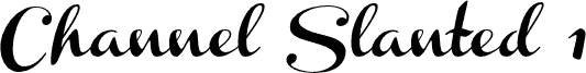 Channel Slanted 1