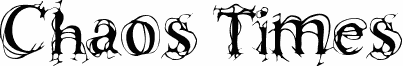 Preview of the Chaos Times Light font