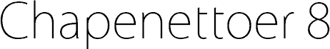 Chapenettoer 8 THIN