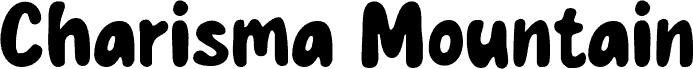 Charisma Mountain шрифт