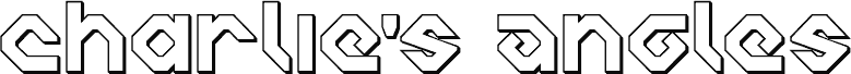 معاينة خط Charlie's Angles 3D