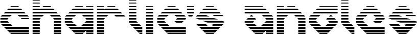 معاينة خط Charlie's Angles Gradient