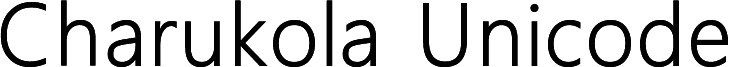 Charukola Unicode