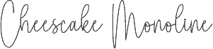 Cheescake Monoline