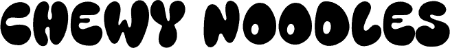 Chewy Noodles