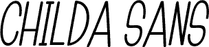 Childa Sans Italic