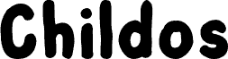 Childos DEMO Bold 字体