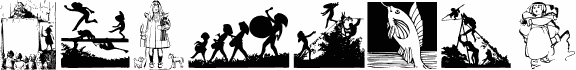 Preview of the Children font