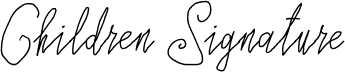 ChildrenSignature