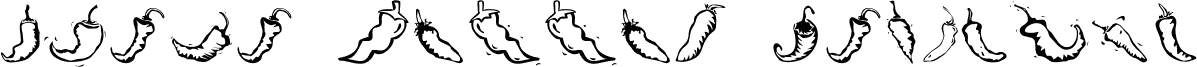 Chili Pepper Dingbats