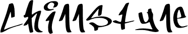 Preview of the ChillStyle font