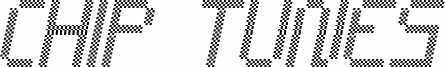 CHIP TUNES Light Italic
