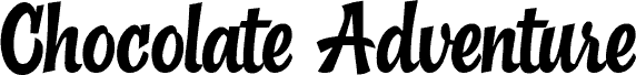 Chocolate Adventure шрифт