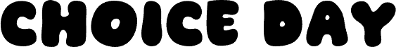 Choice Day font