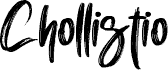 Chollistio - Personal use