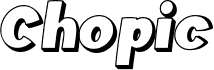 Chopic 3D Free version Regular
