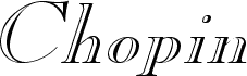 Chopin Italic