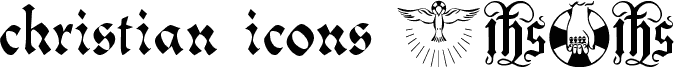 Christian Icons B Monograms