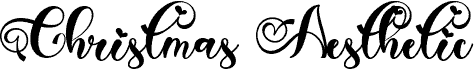 Christmas Aesthetic carattere