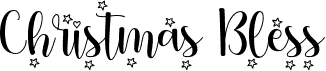 Christmas Bless - Personal Use
