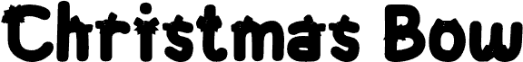 Christmas Bow carattere