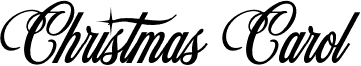 Christmas Carol PERSONAL Regular 字体