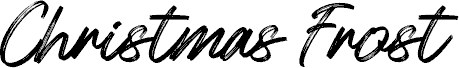 Christmas Frost шрифт