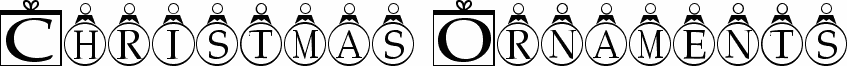 Christmas Ornaments Regular