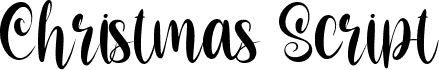 Christmas Script-Personal use