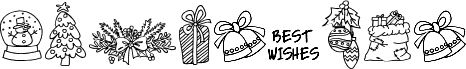 Preview of the Christmas Season Doodle_DEMO font