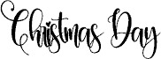 ChristmasDay шрифт