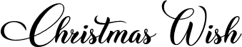 ChristmasWish-Calligraphy