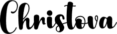 Christova - Personal Use