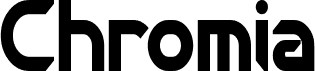Chromia Condensed Bold