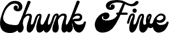 Chunk Five písmo