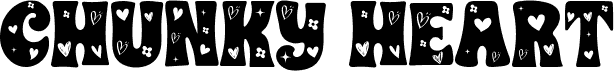 CHUNKY HEART DECORATIVE