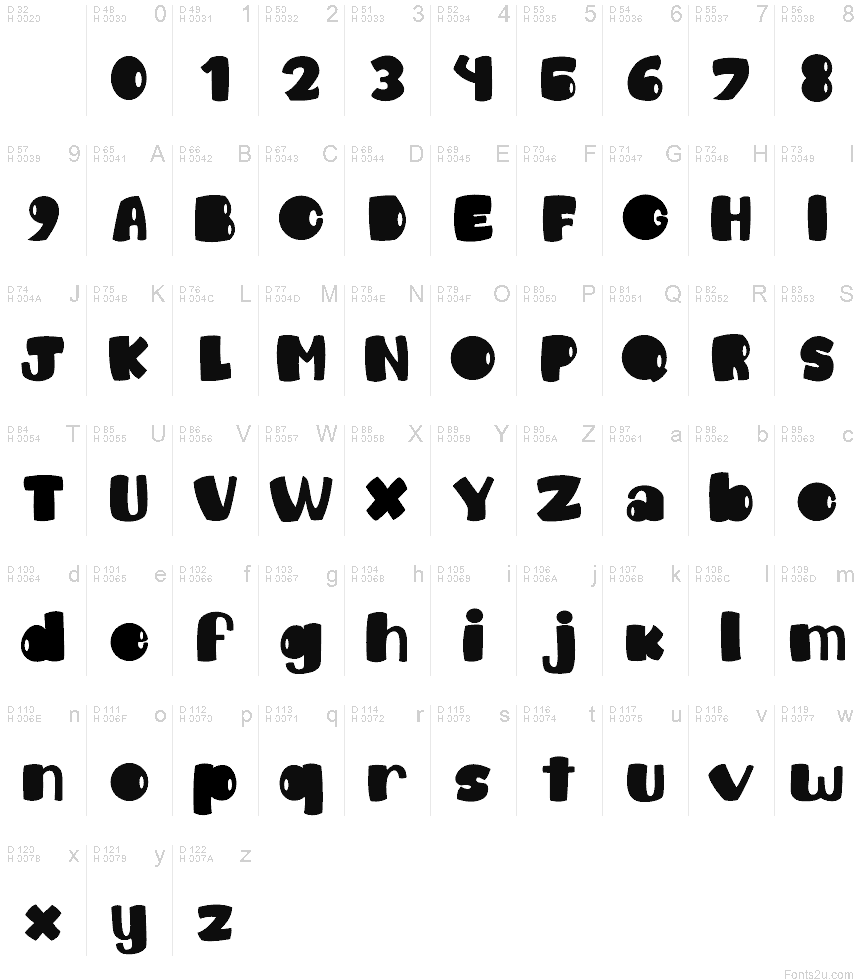 CHICO font | Fonts2u.com