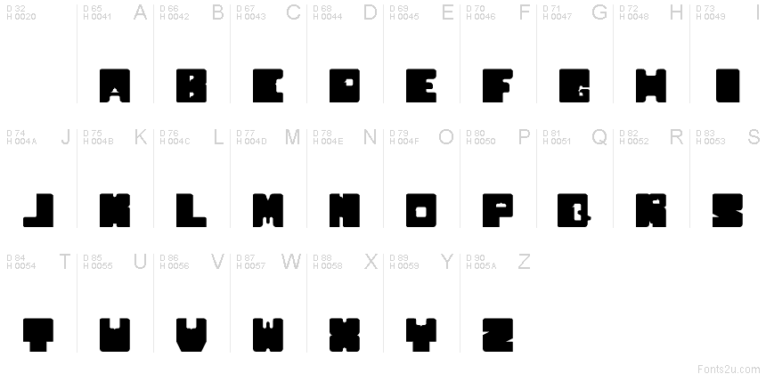 Latin de base - Table de caractères