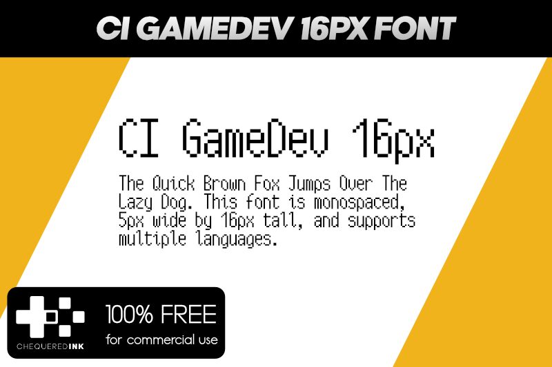 CI GameDev Шрифт