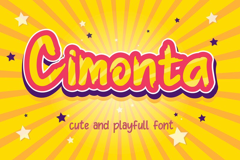 Cimonta Schriftart