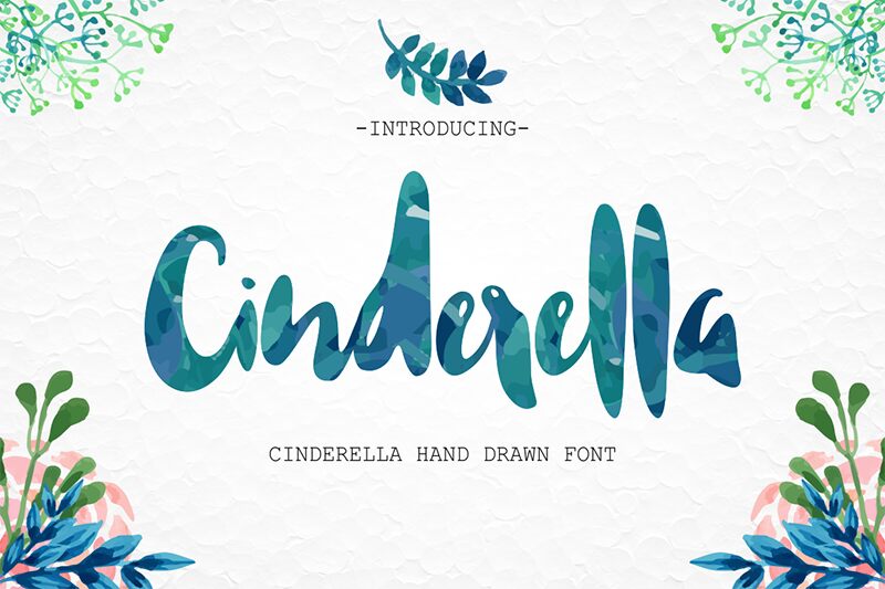 Cinderella Schriftart