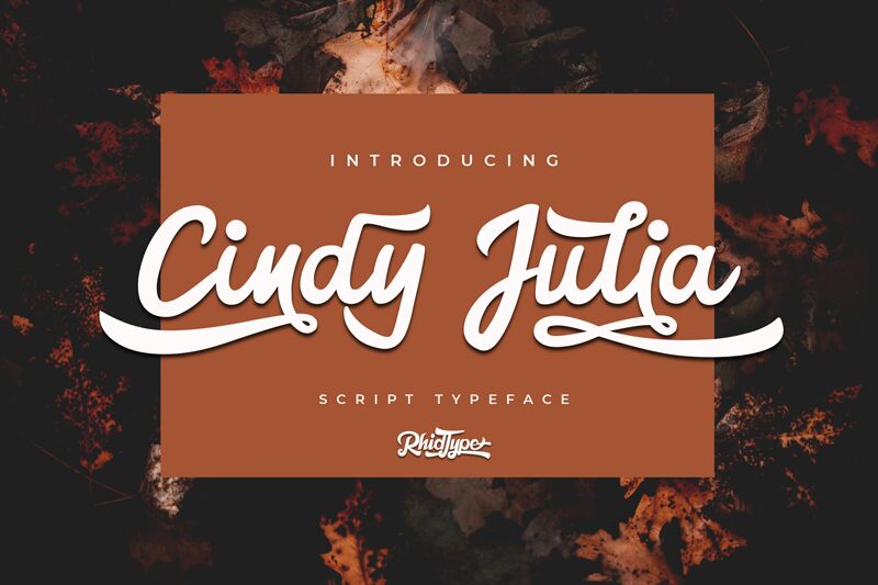 Cindy Julia Schriftart